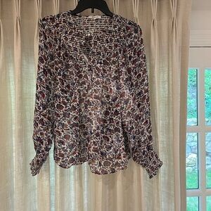 Madewell Multicolor Floral Blouse